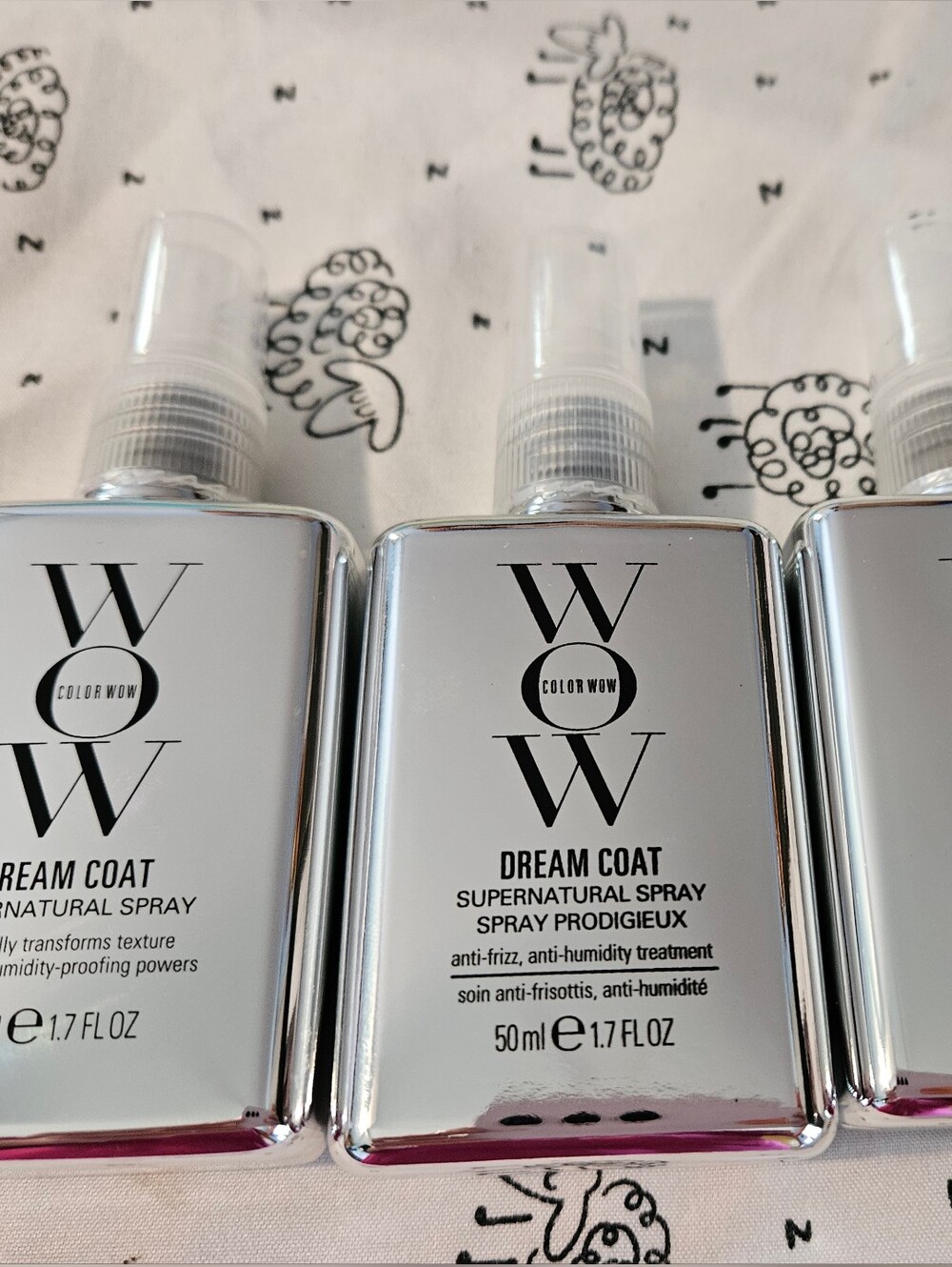 3 x Color Wow Dream Coat Supernatural Spray Finish